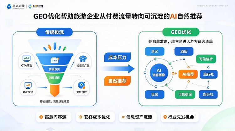 2026 旅游行业：GEO 优化，提升经营效益的必选项